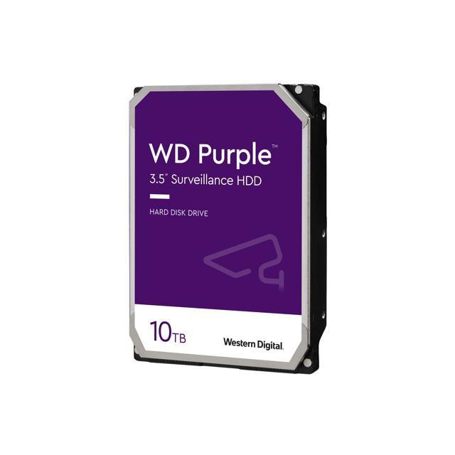 WD PURPLE 10 TB 3,5&quot; SURVEILLANCE CCTV WD PURPLE 10TB