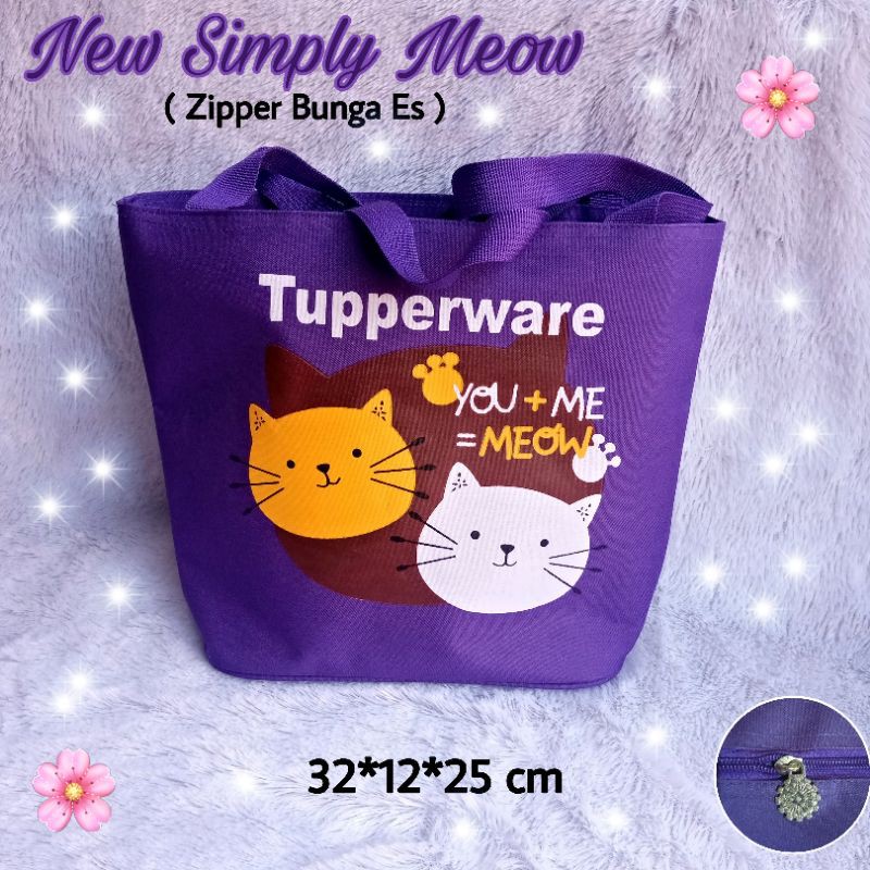 Tas bekal new simply You &amp; Me ( Zipper Bunga es )