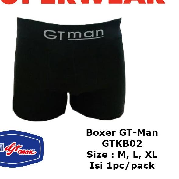 『NEW YEARS』 Boxer GTMan GTKB02 | Celana Dalam Pria | Boxer Pria GTMan 