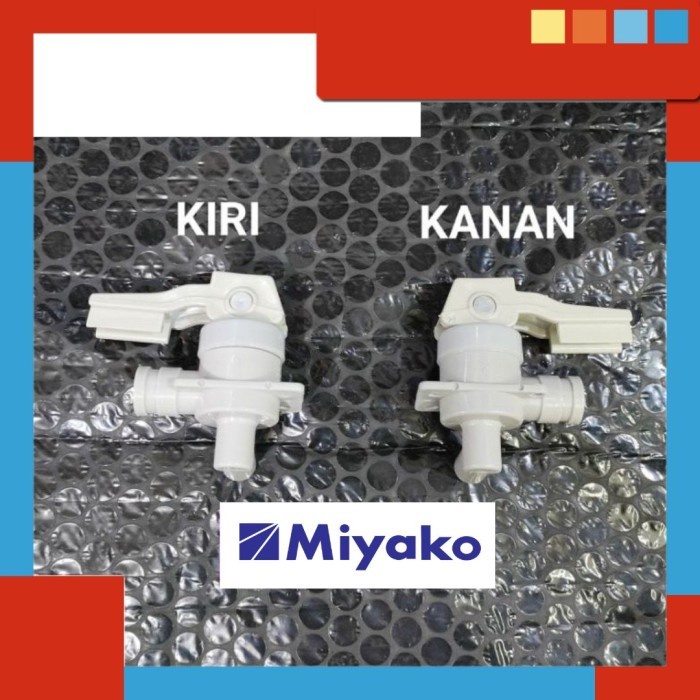 Keran Dispenser Miyako Galon Bawah WDP-300 Panas Dingin Original Kran