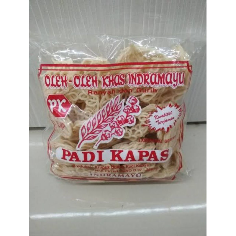 

Kerupuk Mie Cap Padi Kapas 250gr Siap Goreng Asli Indramayu