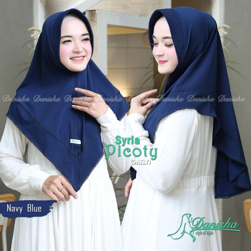 Jilbab Syari Khimar Picoty Ori Danisha Hijab
