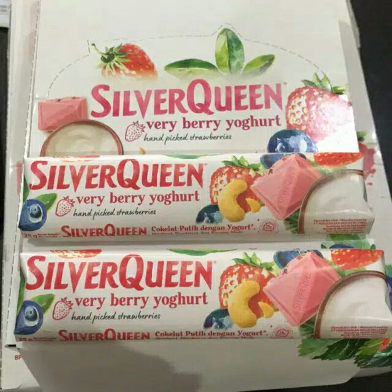 

Silverqueen Very Berry Yogurt 62 gr & 28 gr