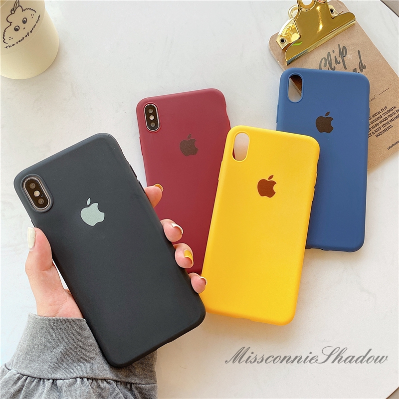 Casing Soft Case Motif Logo Simpel untuk iPhone 11 11Pro