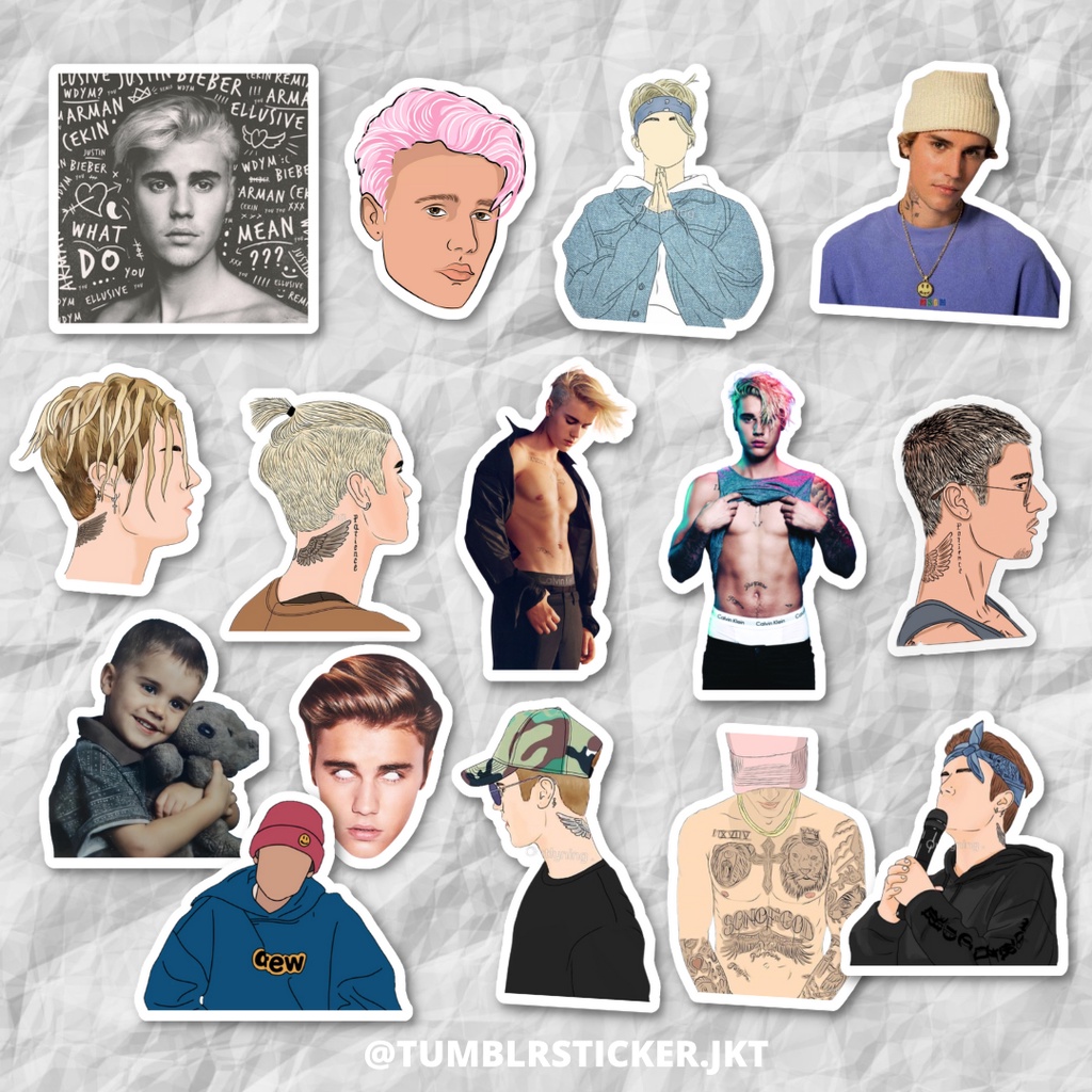 

STICKER AESTHETIC JUSTIN BIEBER RANDOM PACK | STICKER TUMBLR LAPTOP | STICKER AESTHETIC HP JURNAL | STICKER CASE HP
