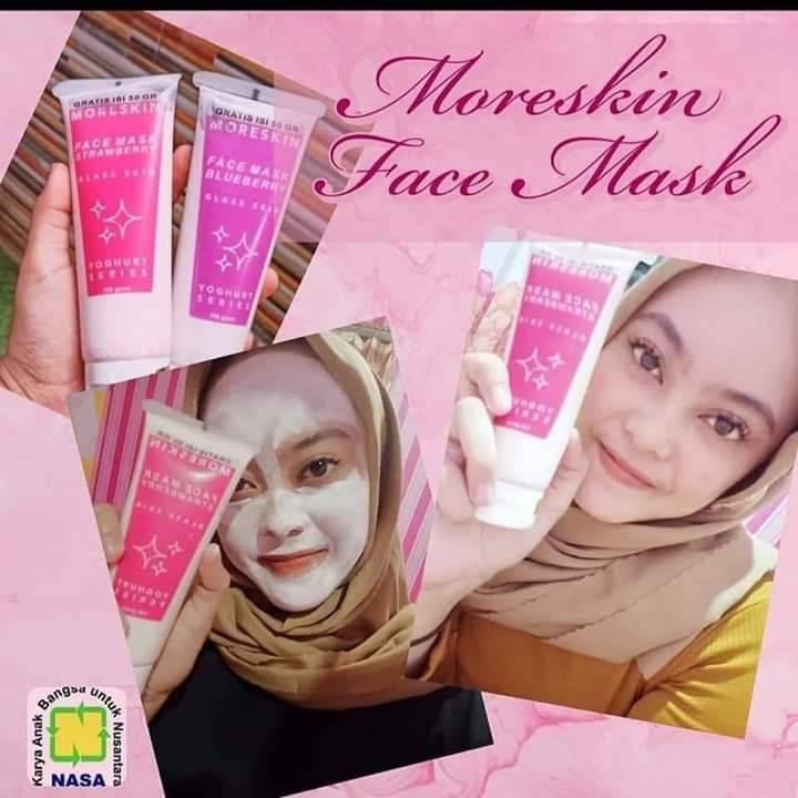 Lihat Manfaat Moreskin Face Mask Strawberry Nasa 