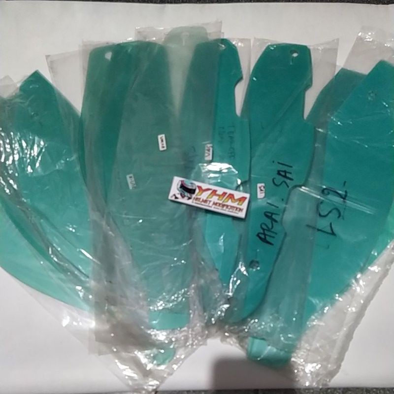 tearoff clear premium / tearoff visor helm / tearoff clear