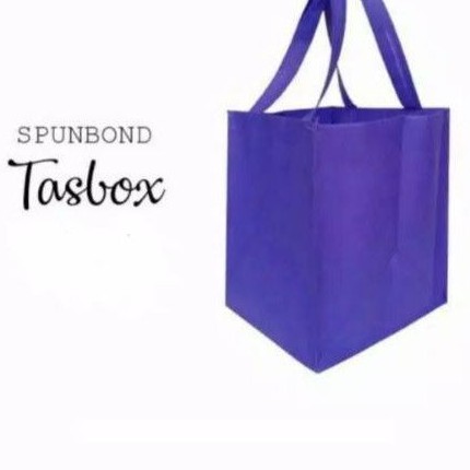 

GOODIE BAG BOX 22x22x28 TAS SPUNBOUND JAHIT TAS BESEK TAS BOX