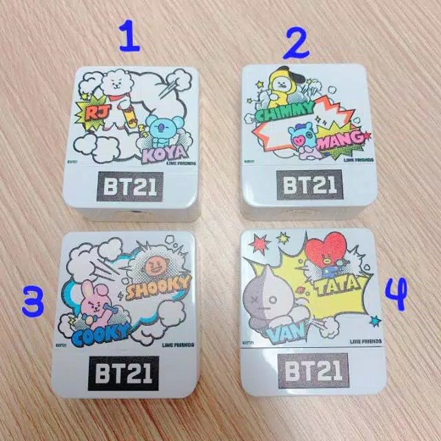 

Custom Stamp / Stempel Nama Karakter BT21