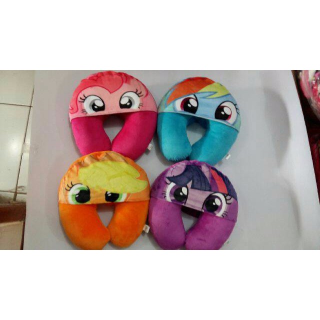 Sale Bantal Leher Topi Poni Neck Pillow My little Pony