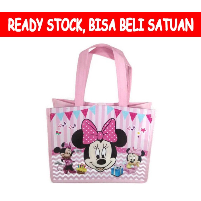 

NEW Tas Ultah Minnie Mouse Souvenir Ulang Tahun Anak Murah Berkualitas