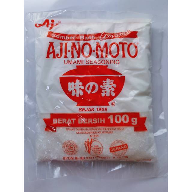 

Bumbu masak msg Ajinomoto 100g