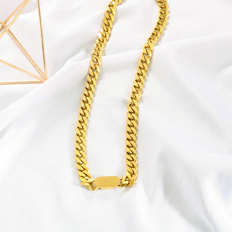 Kalung Sisik Naga Korea Style Tebal Anti Karat