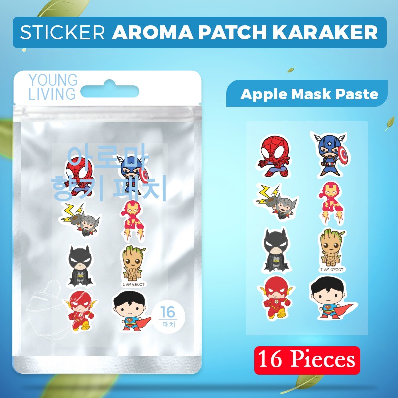 Stiker Masker Pewangi Masker Aroma Therapy