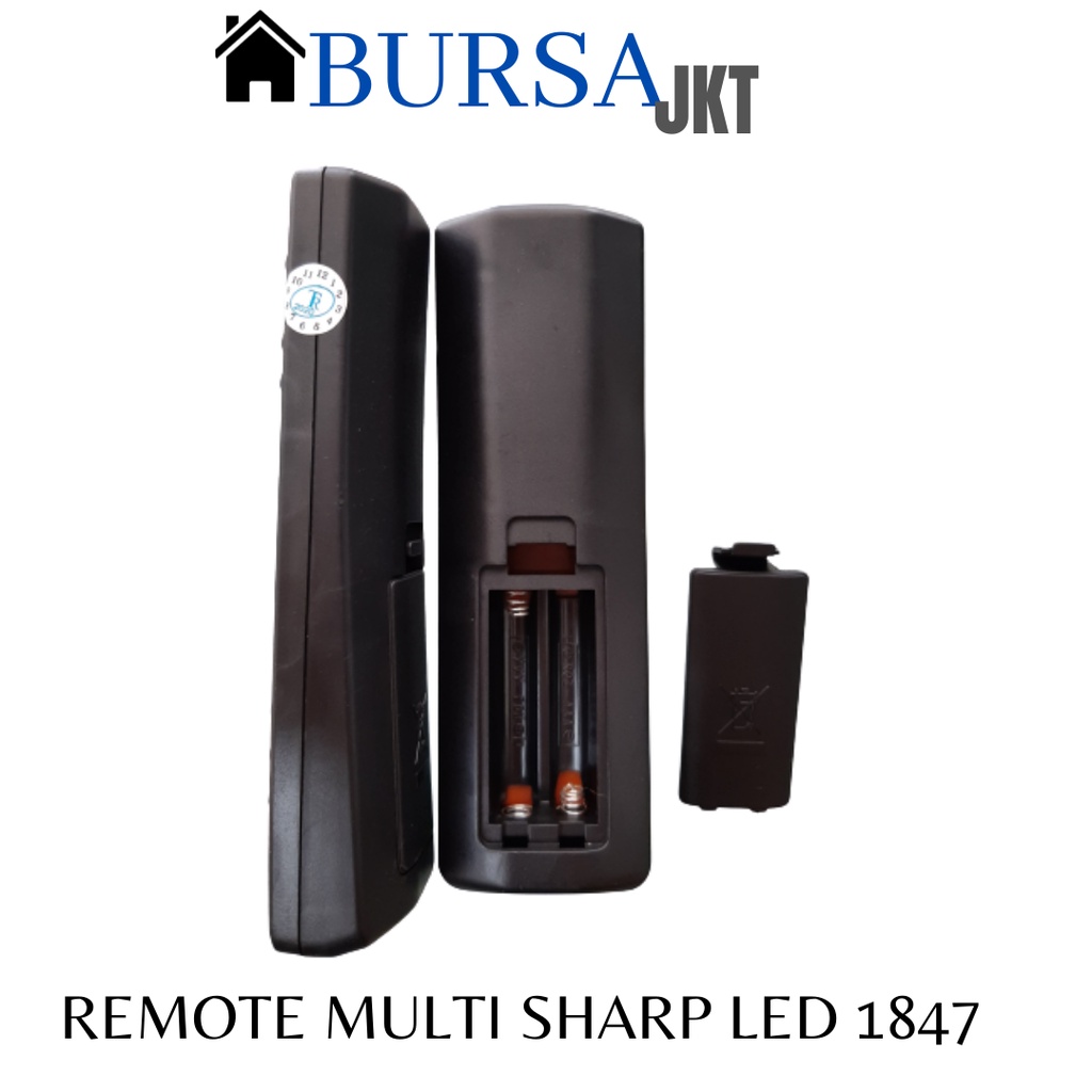 REMOTE TV SHARP TABUNG LCD LED MULTIFUNGSI 1847 TR