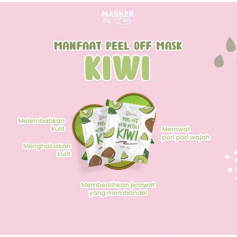 [FREE GIFT!!!] Masker Peel Off Mask Lea gloria KEMASAN BARU - Masker Wajah Lea Gloria Organic