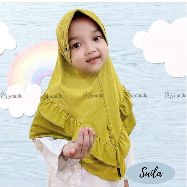 Hijab anak instan amanda