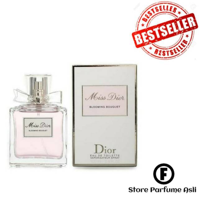 Parfum Original Dior Mis Dior Blooming Bouquet Christian Dior Parfum Wanita Edt 100ml
