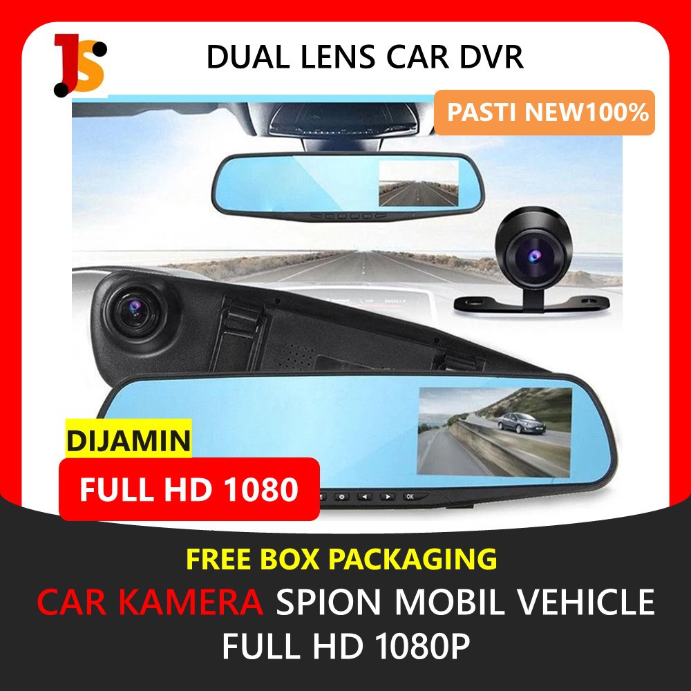 DASH CAM DASHCAM MOBIL KAMERA DEPAN BELAKANG MOBIL KAMERA MUNDUR PARKIR MOBIL CCTV MINI MOBIL JS131