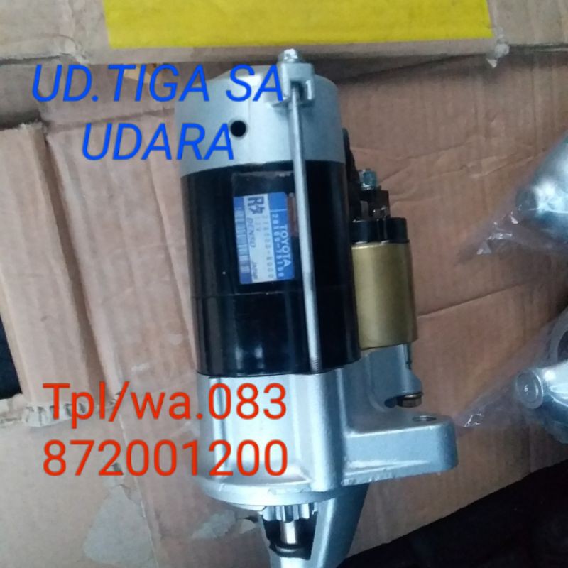 Dinamo Starter stater Inova innova bensin  fortuner bensin hilux bensin original