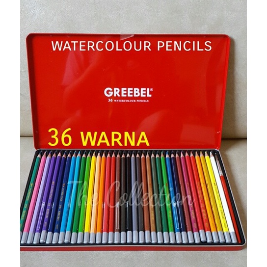

Hari Ini Atk0089Gb (36Warna Kaleng Watercolour Pencil Greebel 2736 Pensil Gift Terbatas
