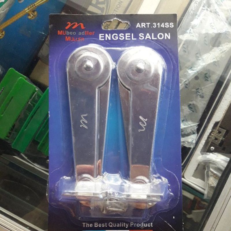 Sikutan jendela MULLER /engsel salon MULLER stainless stell 304