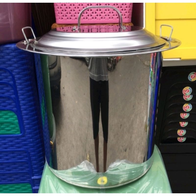 Dandang Mie Ayam 35 cm Dandang Stainless Mie Pangsit Stainless  Dandang Mie Sekat