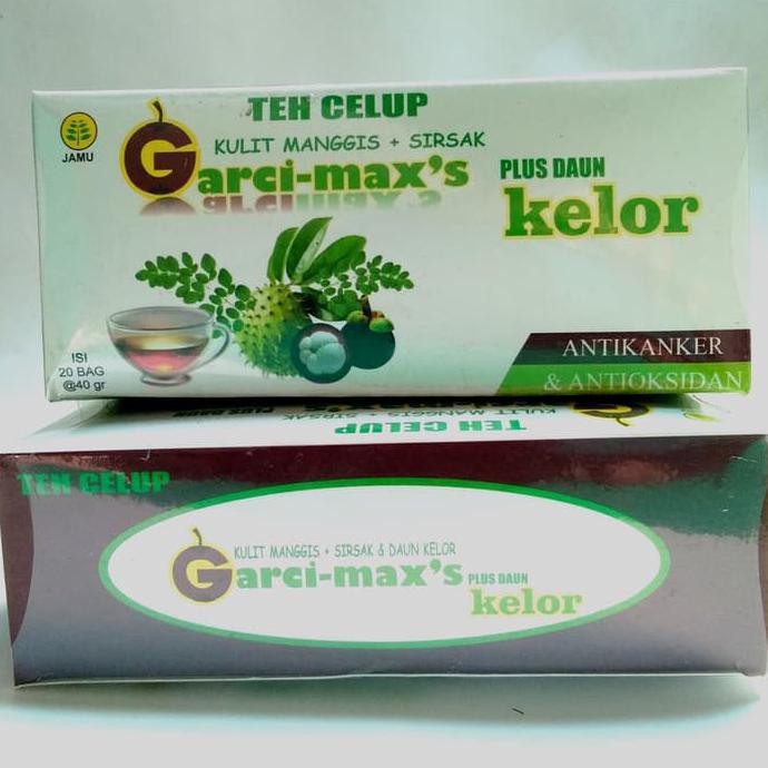 

Teh celup kulit manggis dan daun sirsak plus kelor Garci-max's KOMPLIT