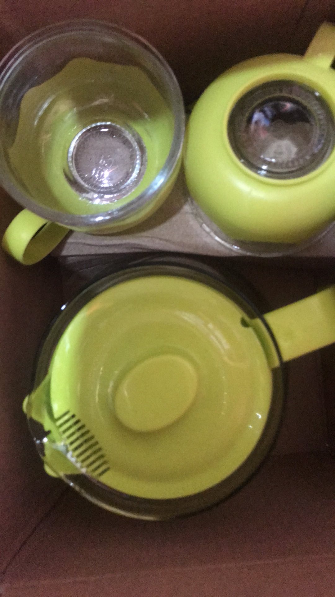 Teapot Warna Polos / Teapot Bunga