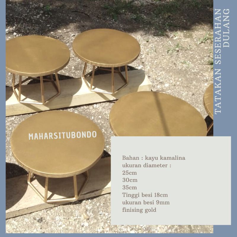 Seserahan dulang/hantaran sulang/tatakan kue dulang