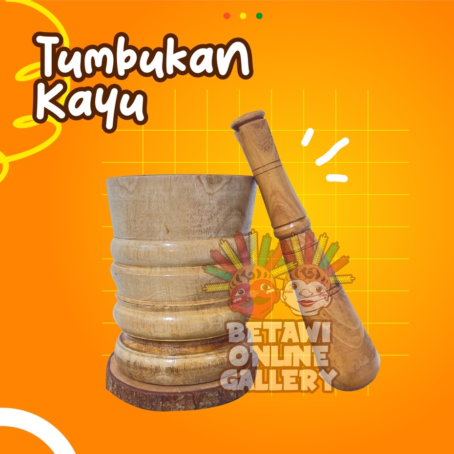 Lumpang kayu / Tumbukan kayu