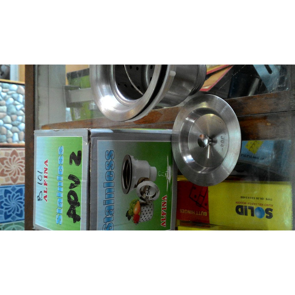 SARINGAN CUCI PIRING STAINLESS