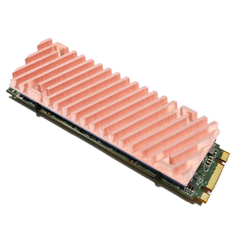 Bt Ultra Tipis Tembaga Murni Heatsink Cooler Heat Sink SSD Thermal Pad Untuk M.220