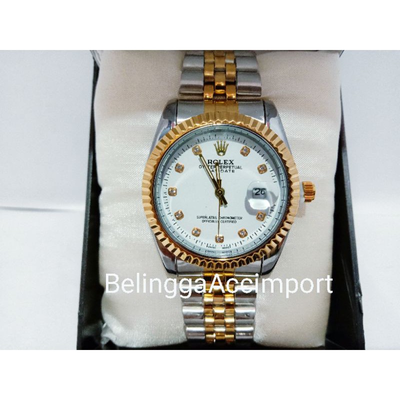 Termurah Jam Tangan PRIA ROLEX BATRE QUARTZ