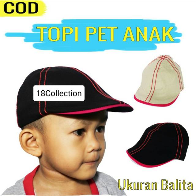 [BEST PRICE] Topi Pet / Topi Copet Anak / Topi Balita