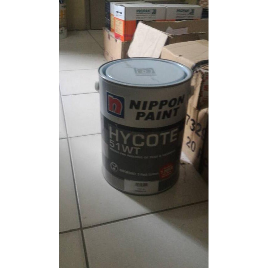 DAPATKAN SEGERA❁ Cat Dasar Keramik Nippon Hycote 51WT (1 Kg) *oo*