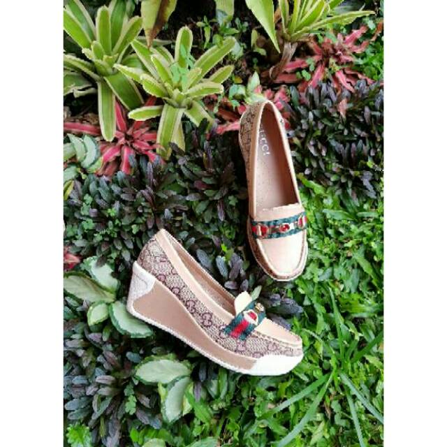 Wedges sepatu wanita import