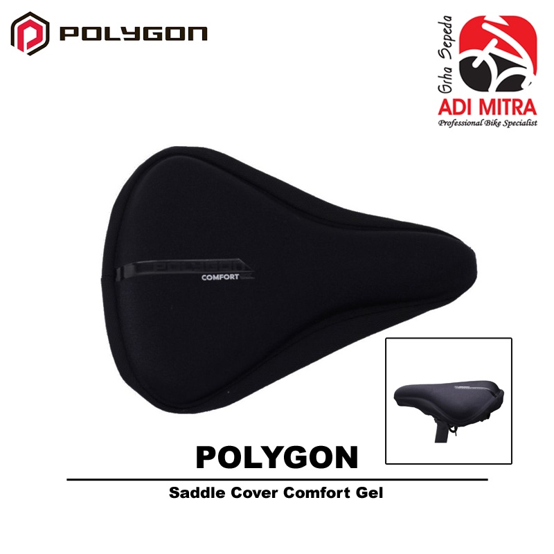 Bantal Jok Sadel Sepeda Empuk Saddle Cover Polygon Comfort Gel