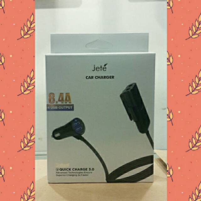 JETE CAR CHARGER
