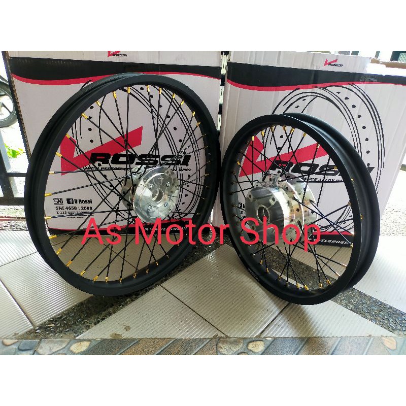 VELG SET ROSSI READY RING 19 16 DAN RING 21 18 TROMOL SET MEGAPRO PRIMUS CB150R OLD NEW MEGAPRO MONO
