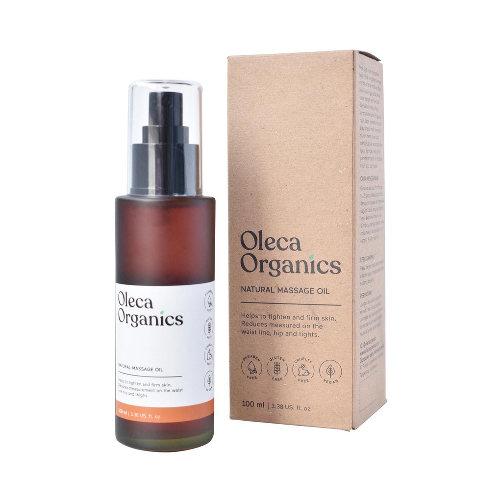 Oleca Organics Massage Oil 100 ml