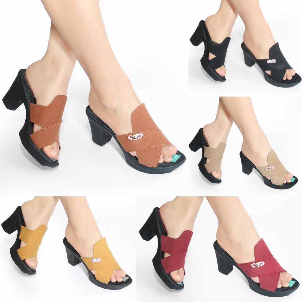 Sandal Wedges Sandal Wanita Terbaru Wedges Sandal Sendal Wanita Kekinian Wedges Sandal Sepatu Sandal