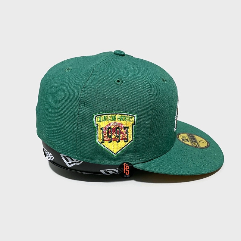 TOPI NEW ERA ORIGINAL 5950 1993 COLORADO ROCKIES EMERALD GREEN UV YELLOW