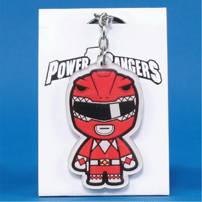 Gantungan Kunci Power Rangger Karakter Power Rangger Merah