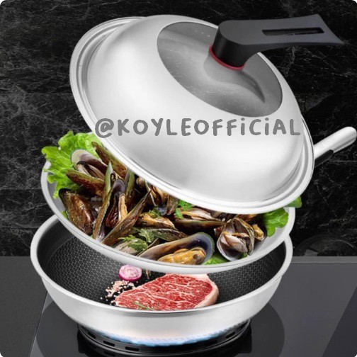 KOYLE Steamer Premium 32cm SUS316L (FREE BONUS)