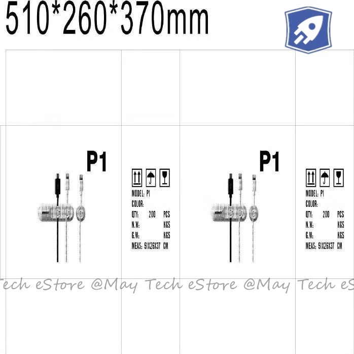 Holder Kabel Klip Kabel Magnet Cable Clip Organizer Penjepit Kabel Magnetic