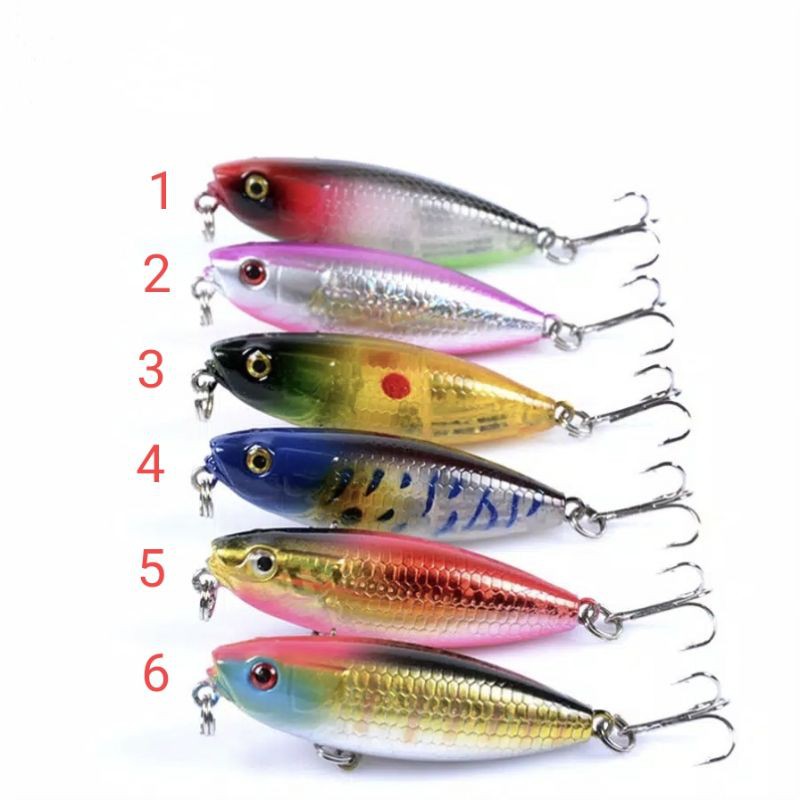 pencil lure pensil lure wtd kecil 6cm