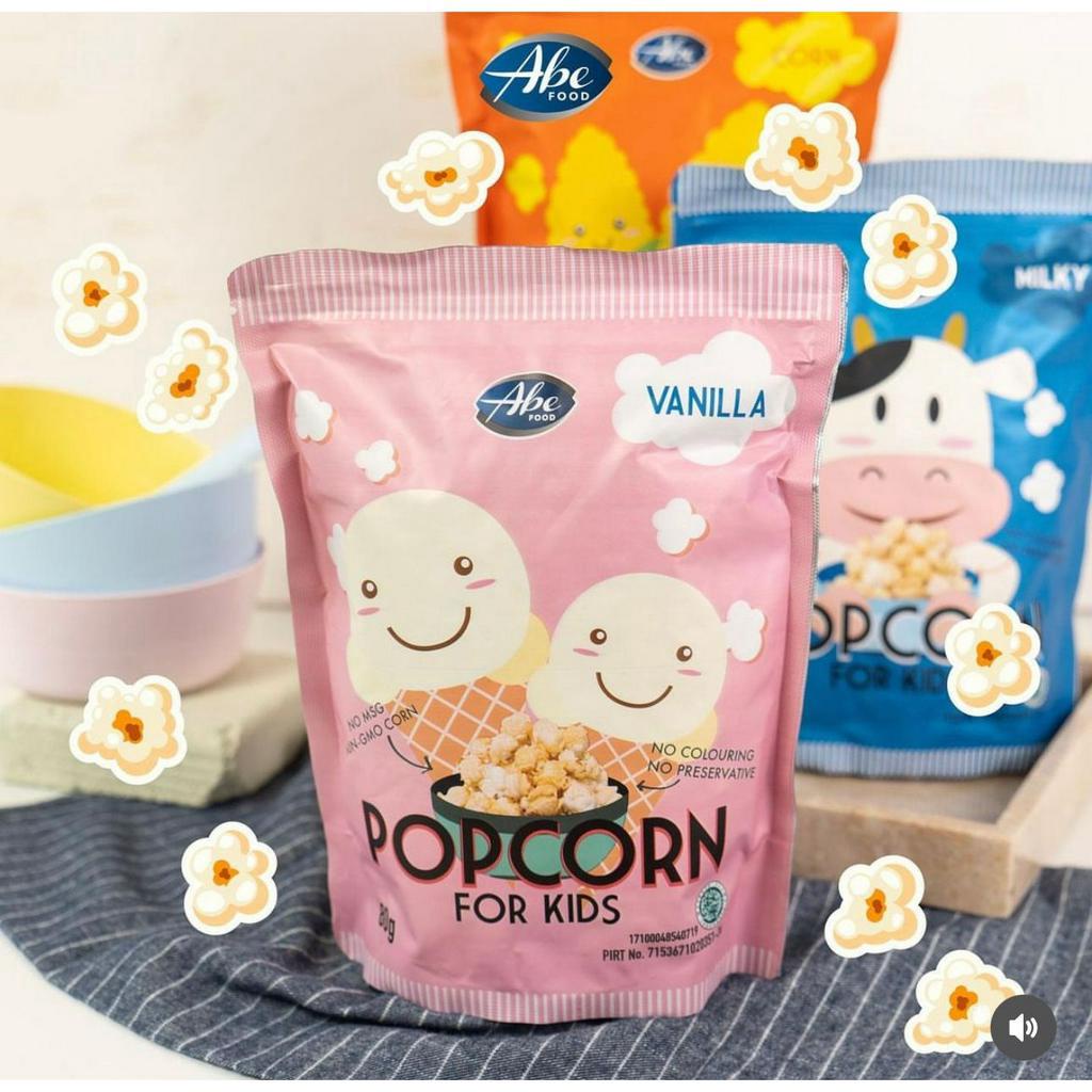 Abe Food Popcorn For Kids 80Gr - Popcorn Kids