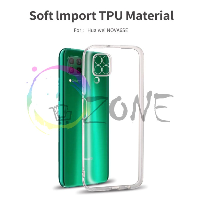 SOFTCASE TRANSPARAN HUAWEI NOVA 6 SE PREMIUM CLEAR SOFT CASE