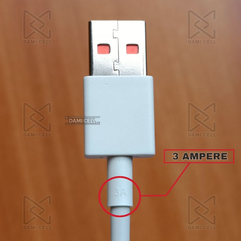 Kabel Data Cable Charge Xiaomi Turbo 3A USB Type C ORIGINAL